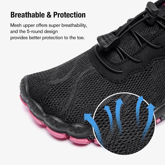 Womens Water Shoes Lightweight Quick Dry Barefoot For Swim Surf Beach Yoga - Picture 2 of 7